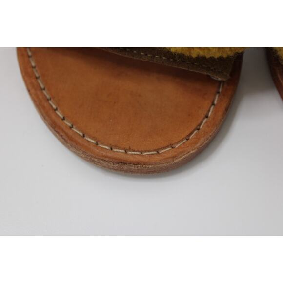 Binge Sandals 8 Kai Pom Pom Slip On Slides Flat Shoes Size Talla Women's 8 - Picture 14 of 14